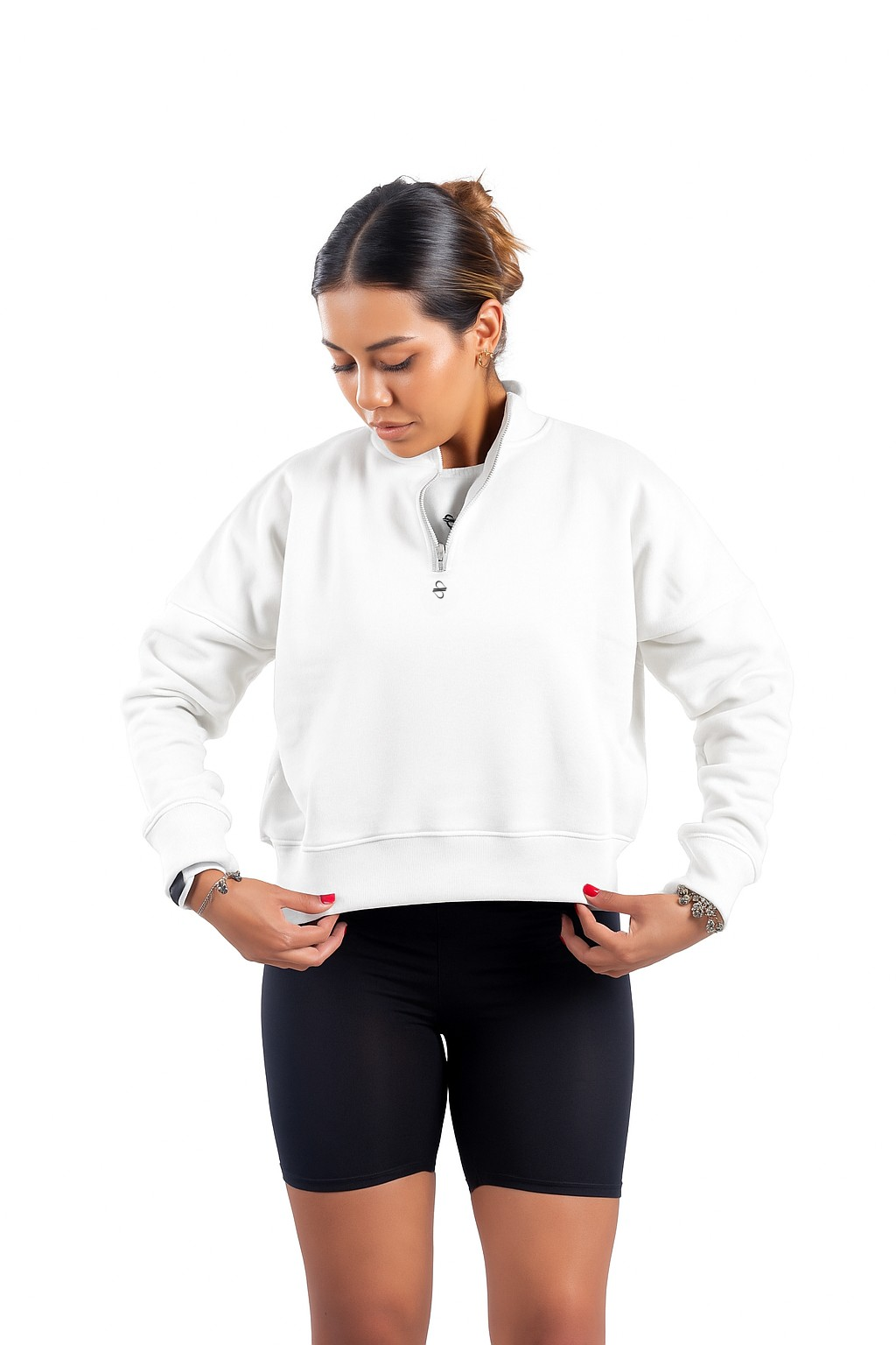 Sudadera Cosy Blanca